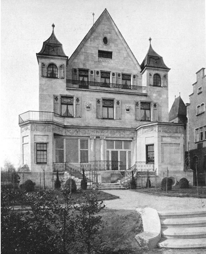 Villen in Lindenthal Fürst-Pückler-Straße Haus aus Gründungszeit
