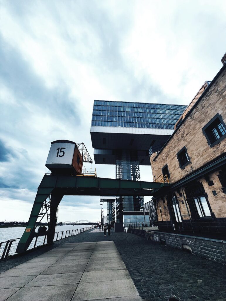 rheinauhafen commercial dock